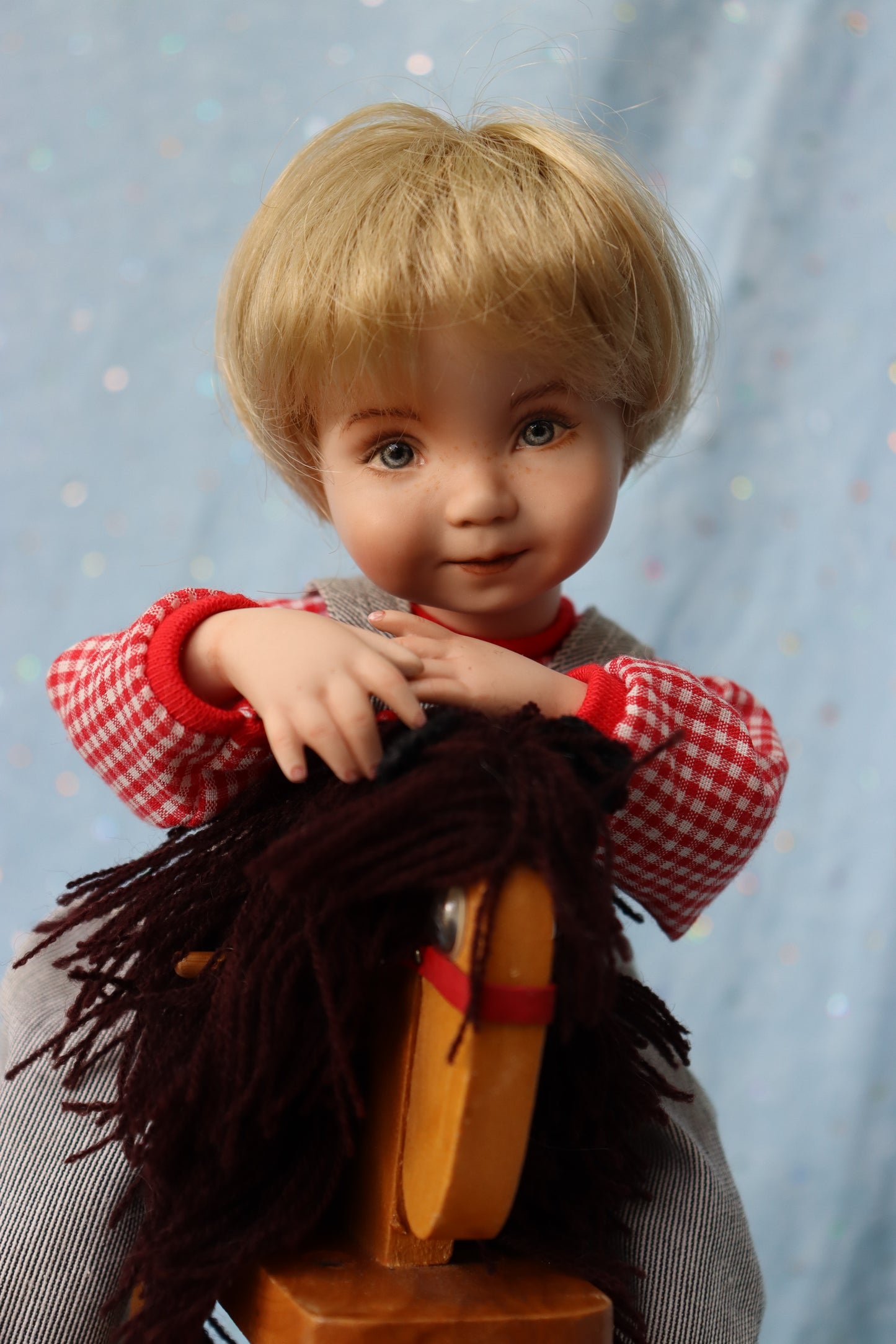 Little Lou 2 - Dianna Effner mold - 11" Porcelain Doll - OOAK