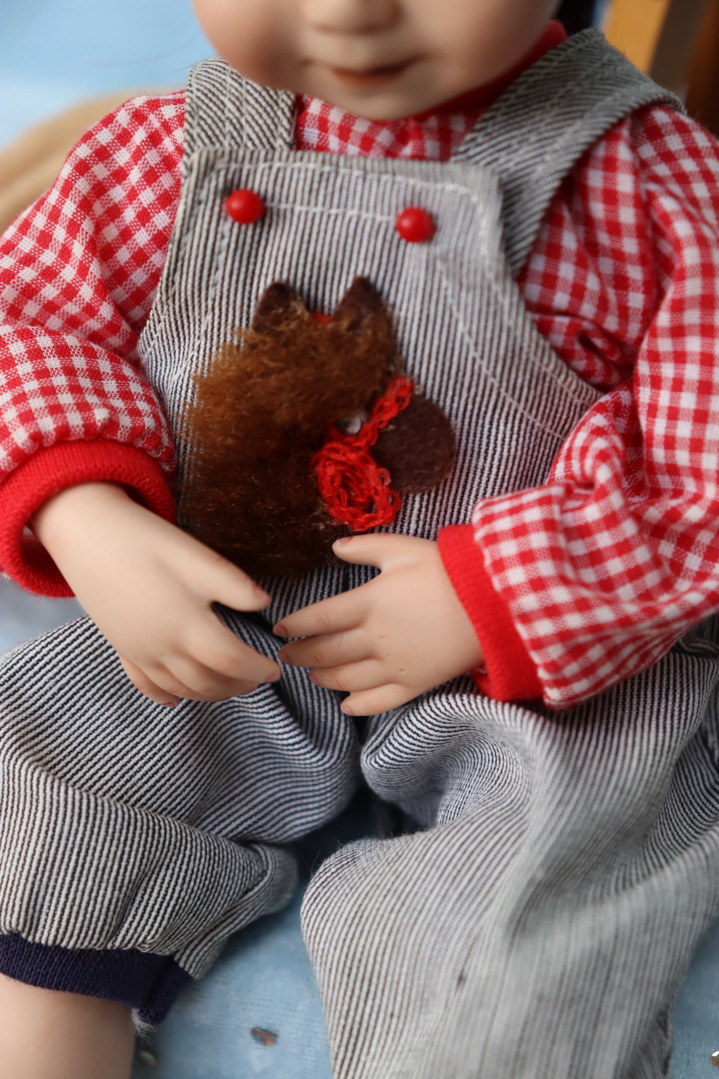 Little Lou 2 - Dianna Effner mold - 11" Porcelain Doll - OOAK