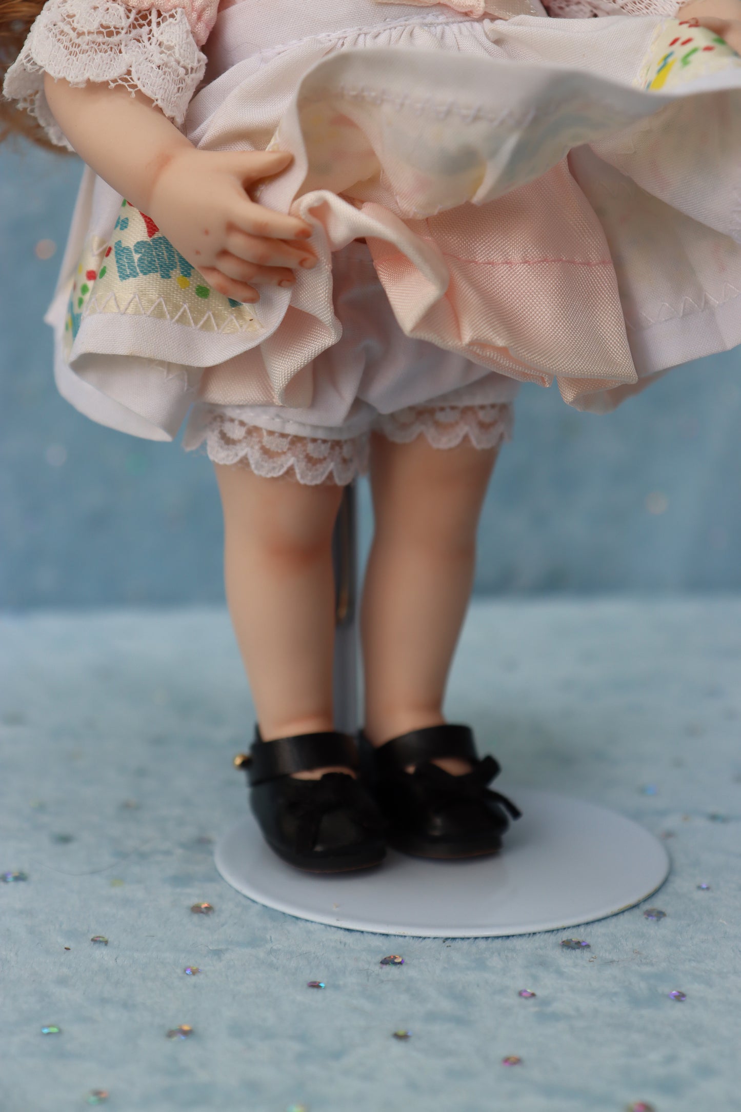 Angel Eyes - Dianna Effner mold - OOAK - 8.5" Porcelain Doll - MAFD