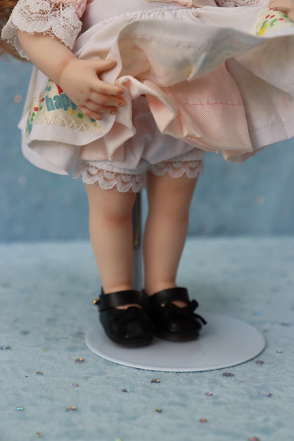 Angel Eyes - Dianna Effner mold - OOAK - 8.5" Porcelain Doll - MAFD