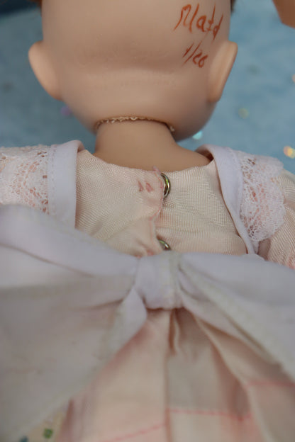 Angel Eyes - Dianna Effner mold - OOAK - 8.5" Porcelain Doll - MAFD