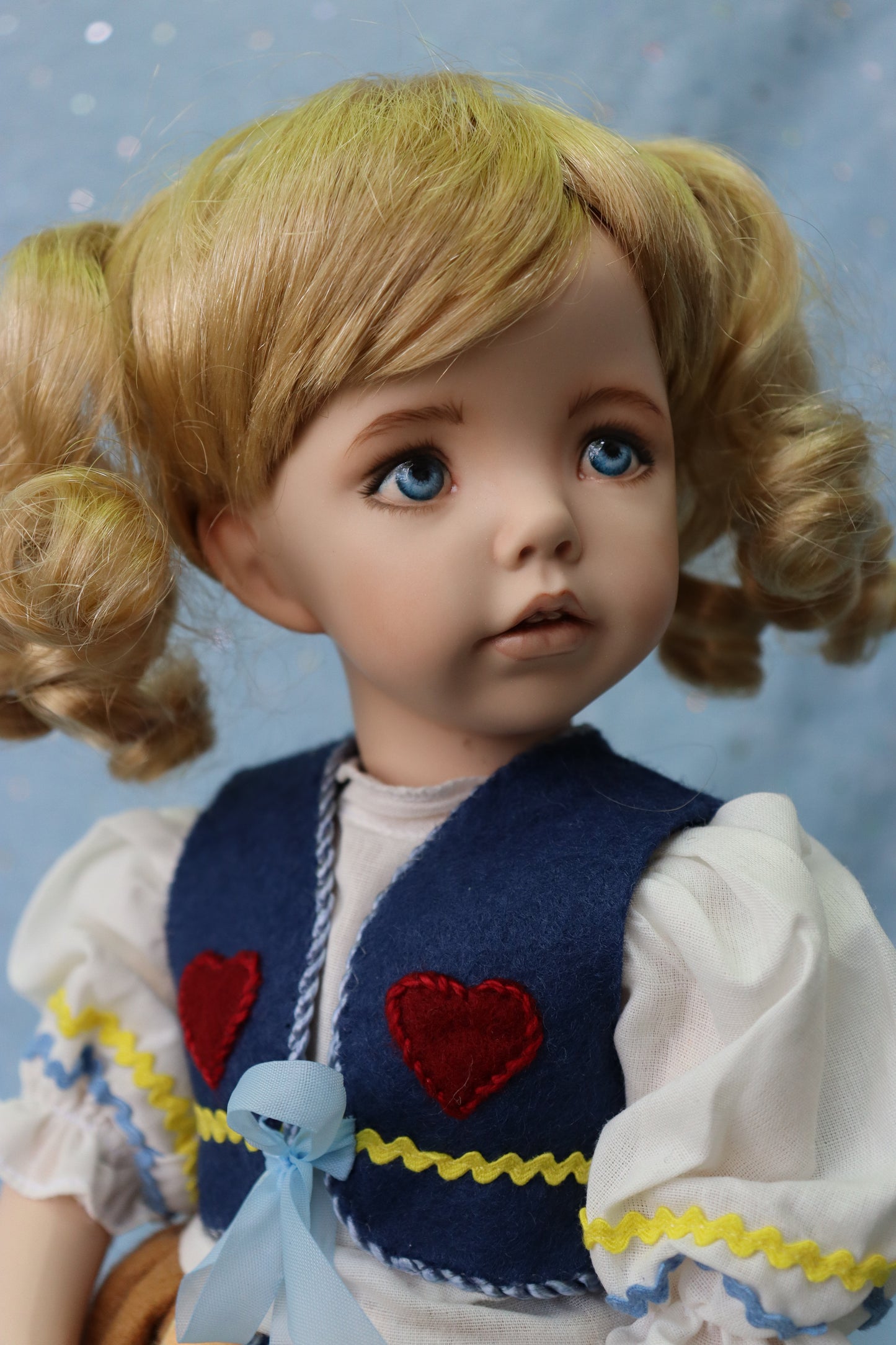Jennifer - Dianna Effner mold - OOAK - 15" Porcelain Doll - MAFD