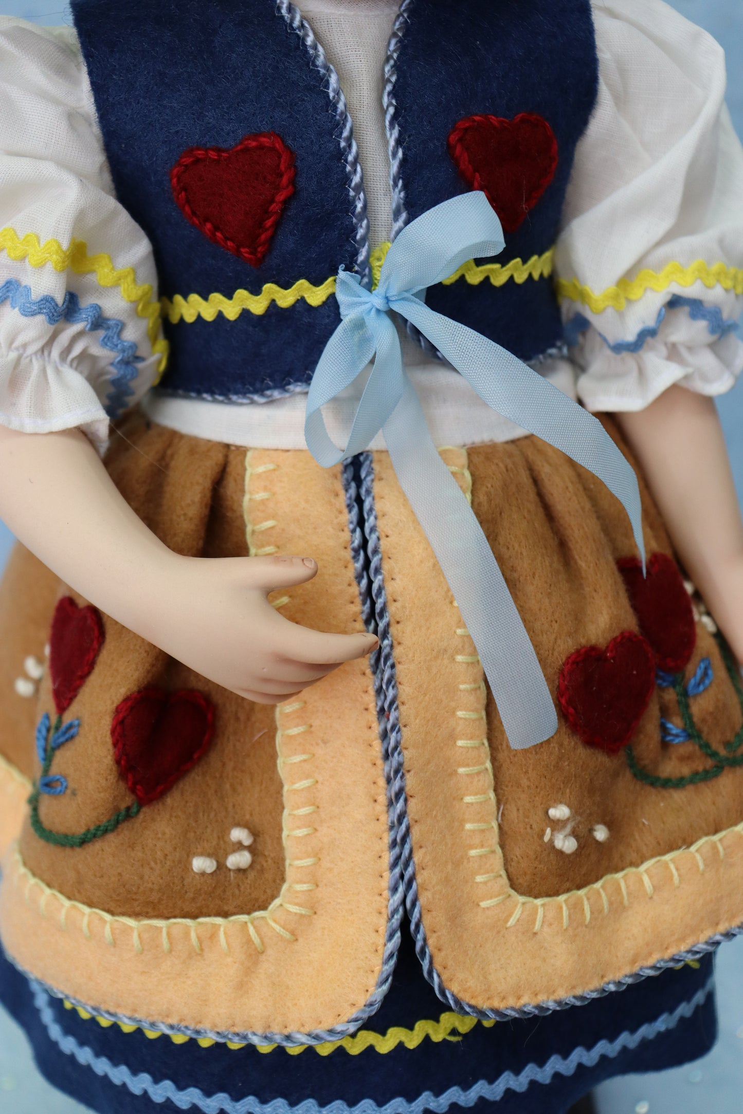 Jennifer - Dianna Effner mold - OOAK - 15" Porcelain Doll - MAFD