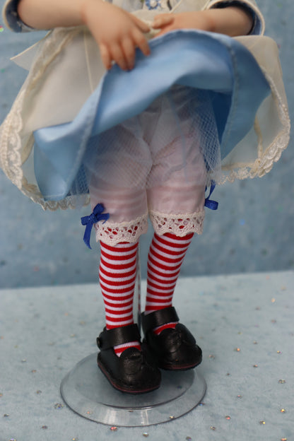 Bridget - Dianna Effner mold- 11" Porcelain Doll - Alice in Wonderland