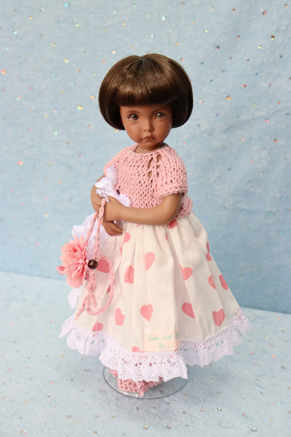 Emily - Dianna Effner mold - 11" Porcelain Doll - OOAK - MAFD