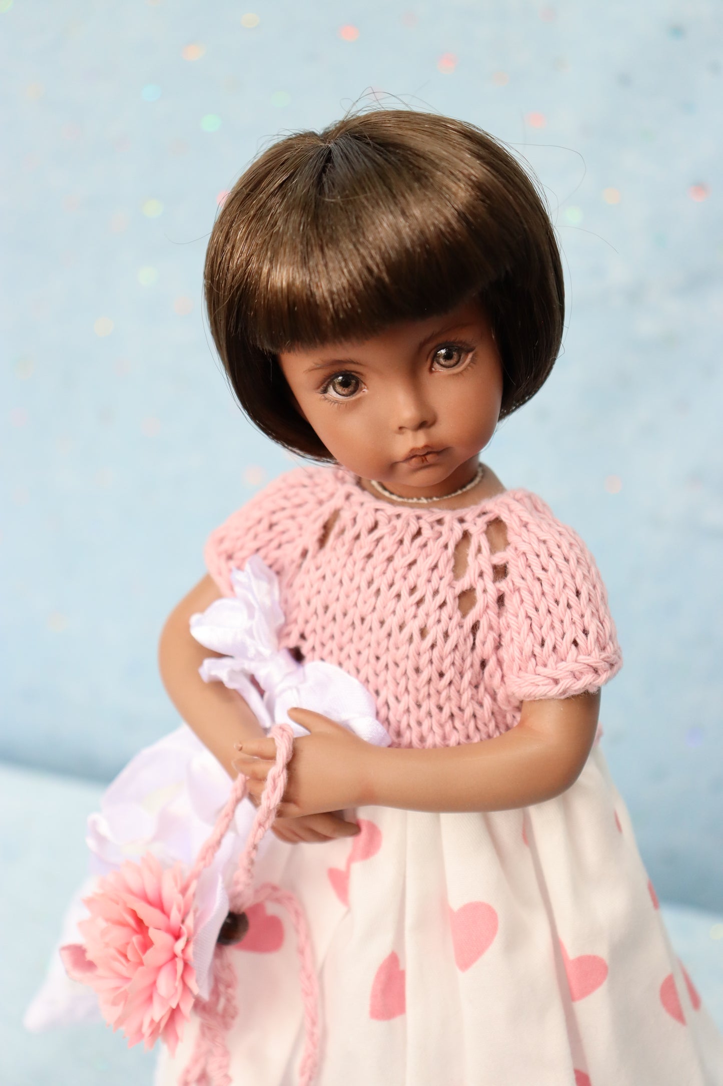 Emily - Dianna Effner mold - 11" Porcelain Doll - OOAK - MAFD