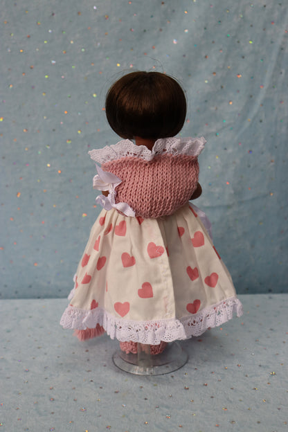 Emily - Dianna Effner mold - 11" Porcelain Doll - OOAK - MAFD