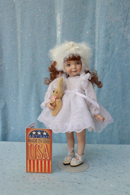Jenny II - from Dianna Effner - OOAK - 11" Porcelain Doll- MAFD