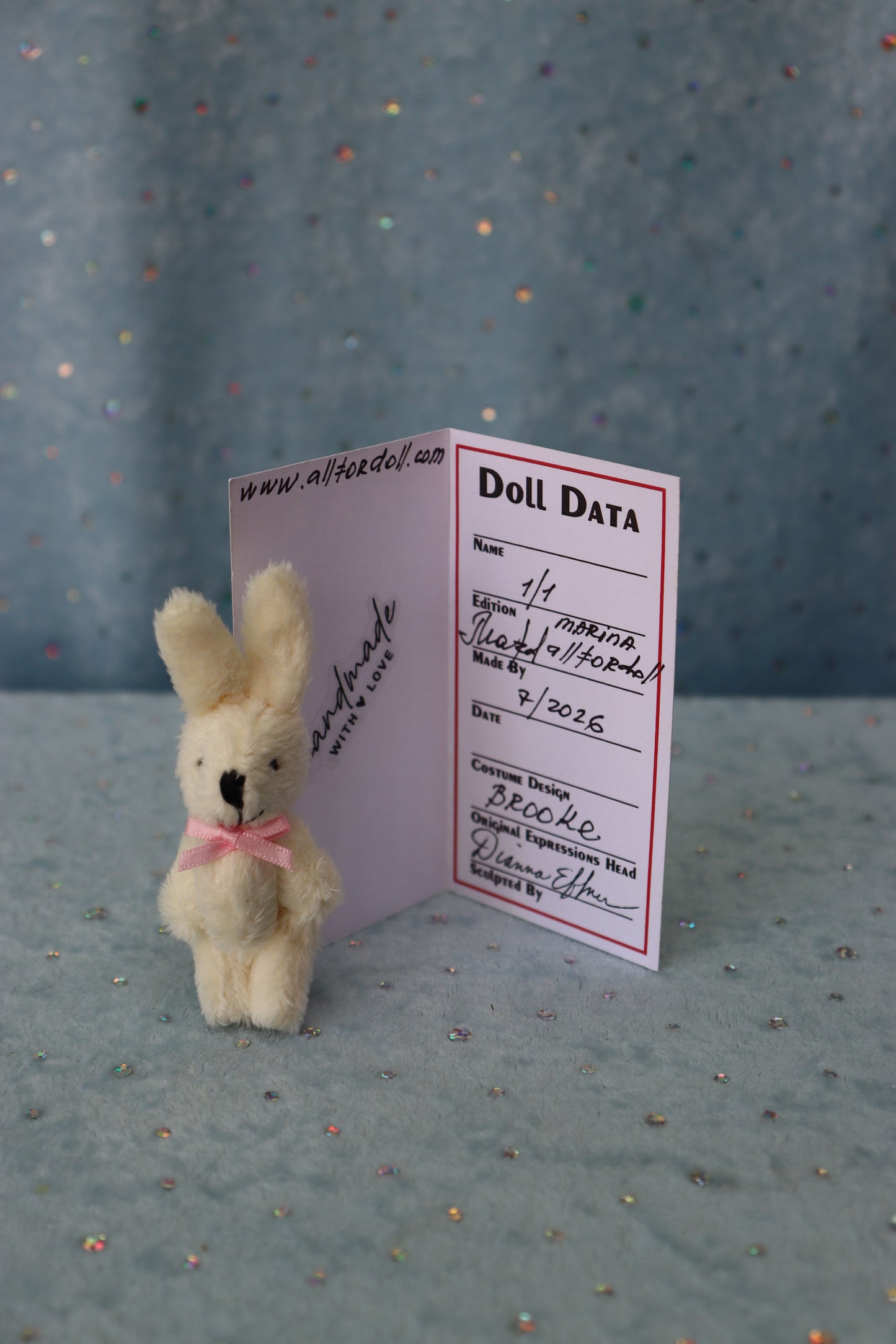 Brooke - from Dianna Effner mold - OOAK - 11" Porcelain Doll - MAFD