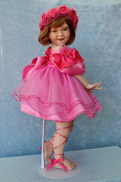 Joy - Porcelain Doll - 24" - OOAK - from Dawn Adams mold - MAFD