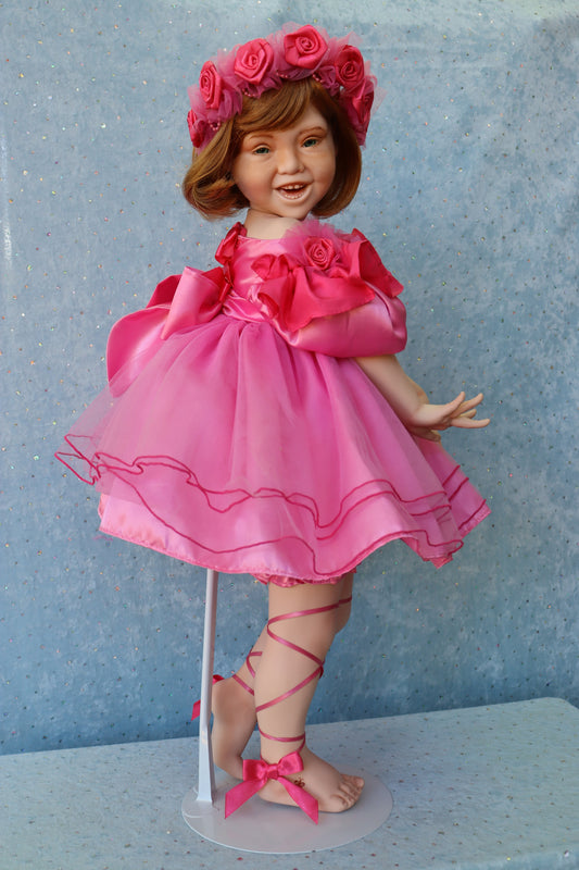 Joy - Porcelain Doll - 24" - OOAK - from Dawn Adams mold - MAFD