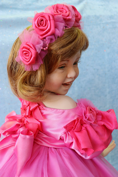 Joy - Porcelain Doll - 24" - OOAK - from Dawn Adams mold - MAFD