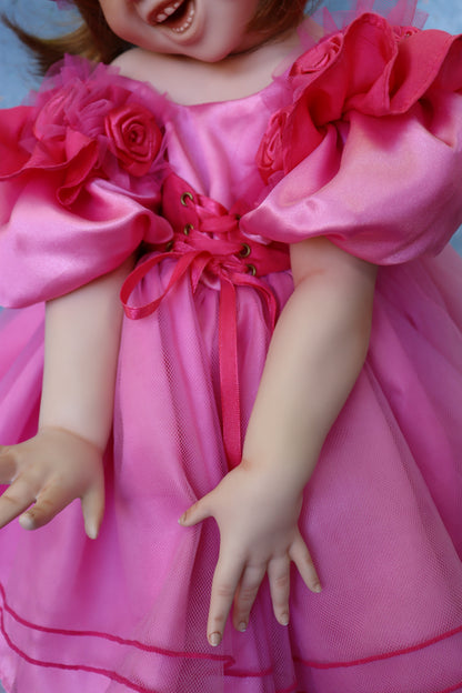 Joy - Porcelain Doll - 24" - OOAK - from Dawn Adams mold - MAFD
