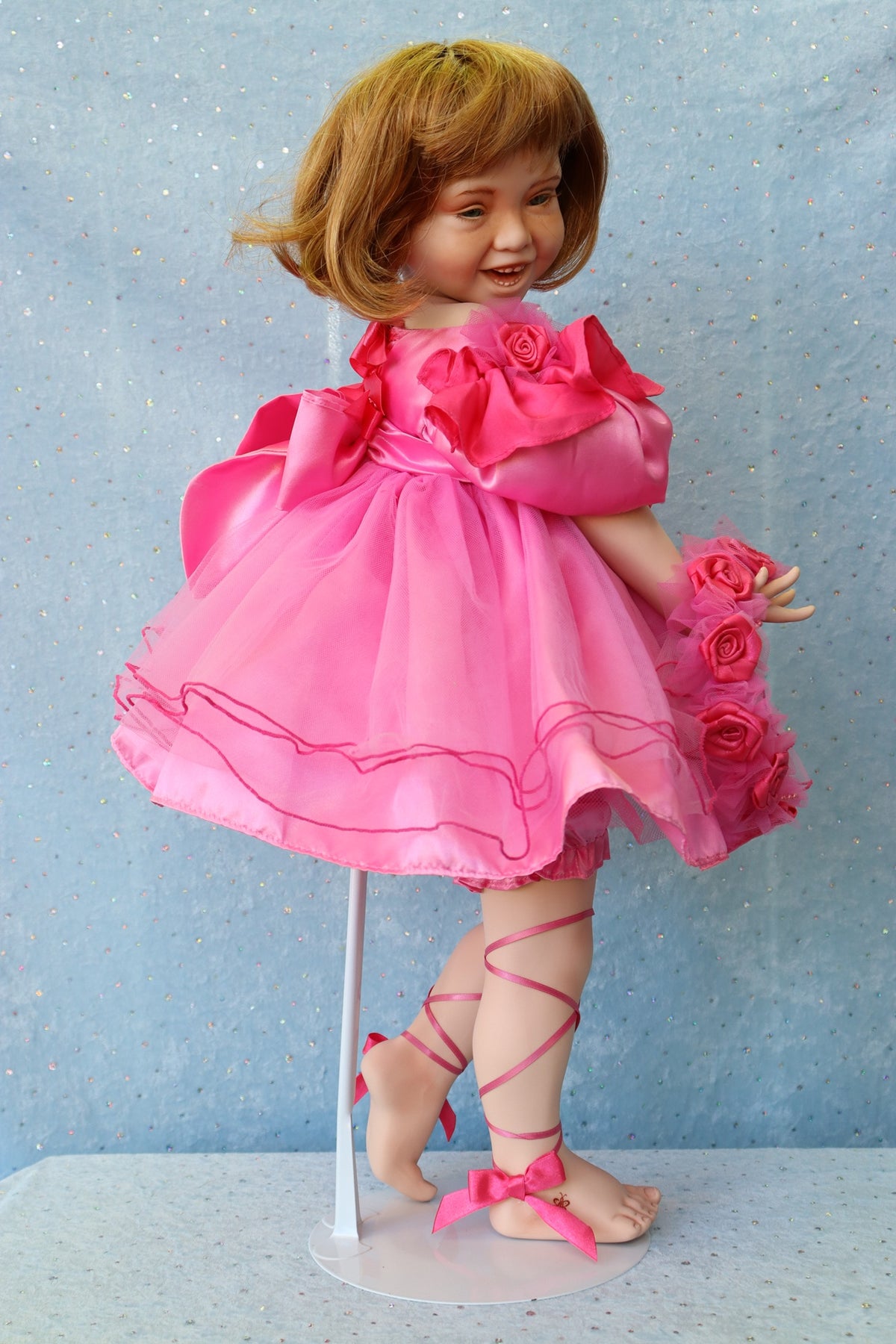 Joy - Porcelain Doll - 24" - OOAK - from Dawn Adams mold - MAFD