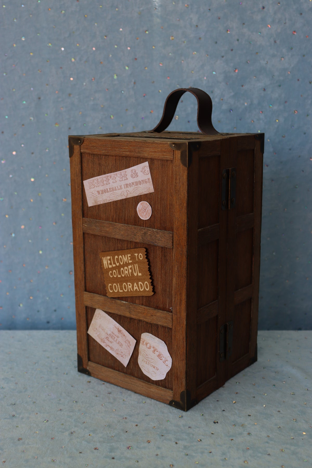 Bru Jne 6 - Antique Repro - 8" Doll - OOAK - Bell Mold 2691 - Trunk