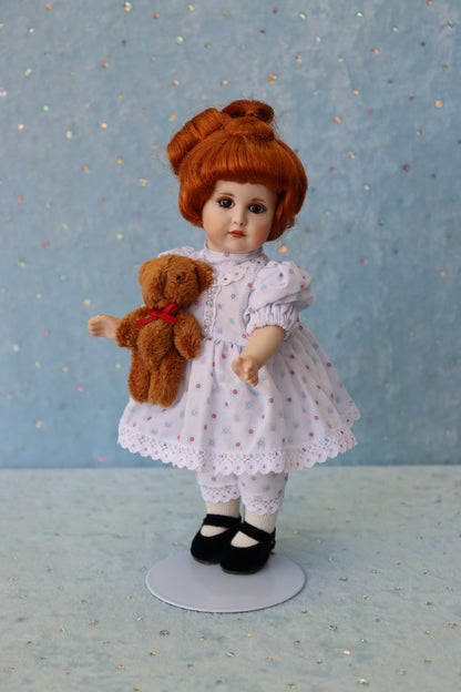 Antique Repro - 8" porcelain Doll - Mein Liebling - K*R Simon & Halbig