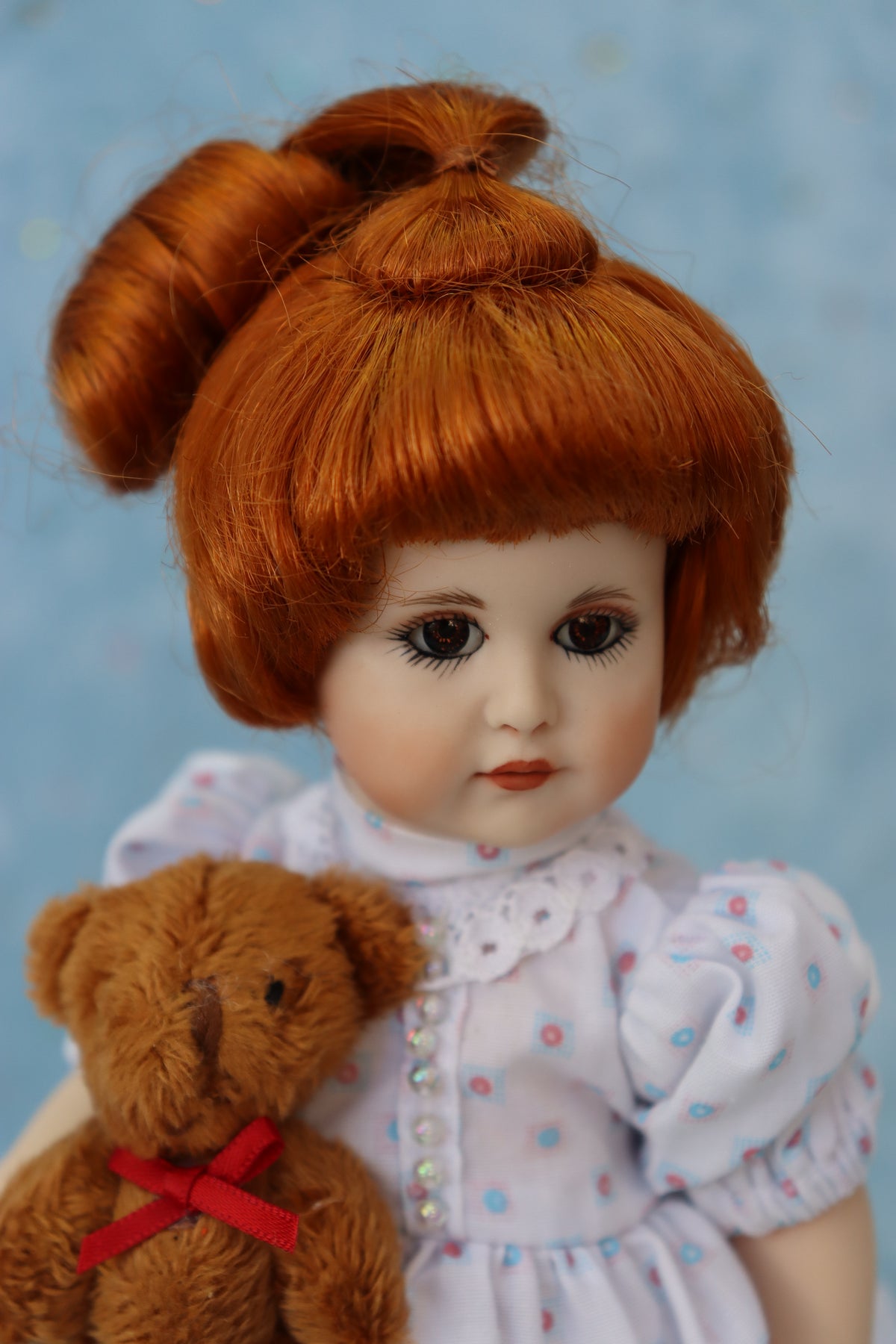 Antique Repro - 8" porcelain Doll - Mein Liebling - K*R Simon & Halbig