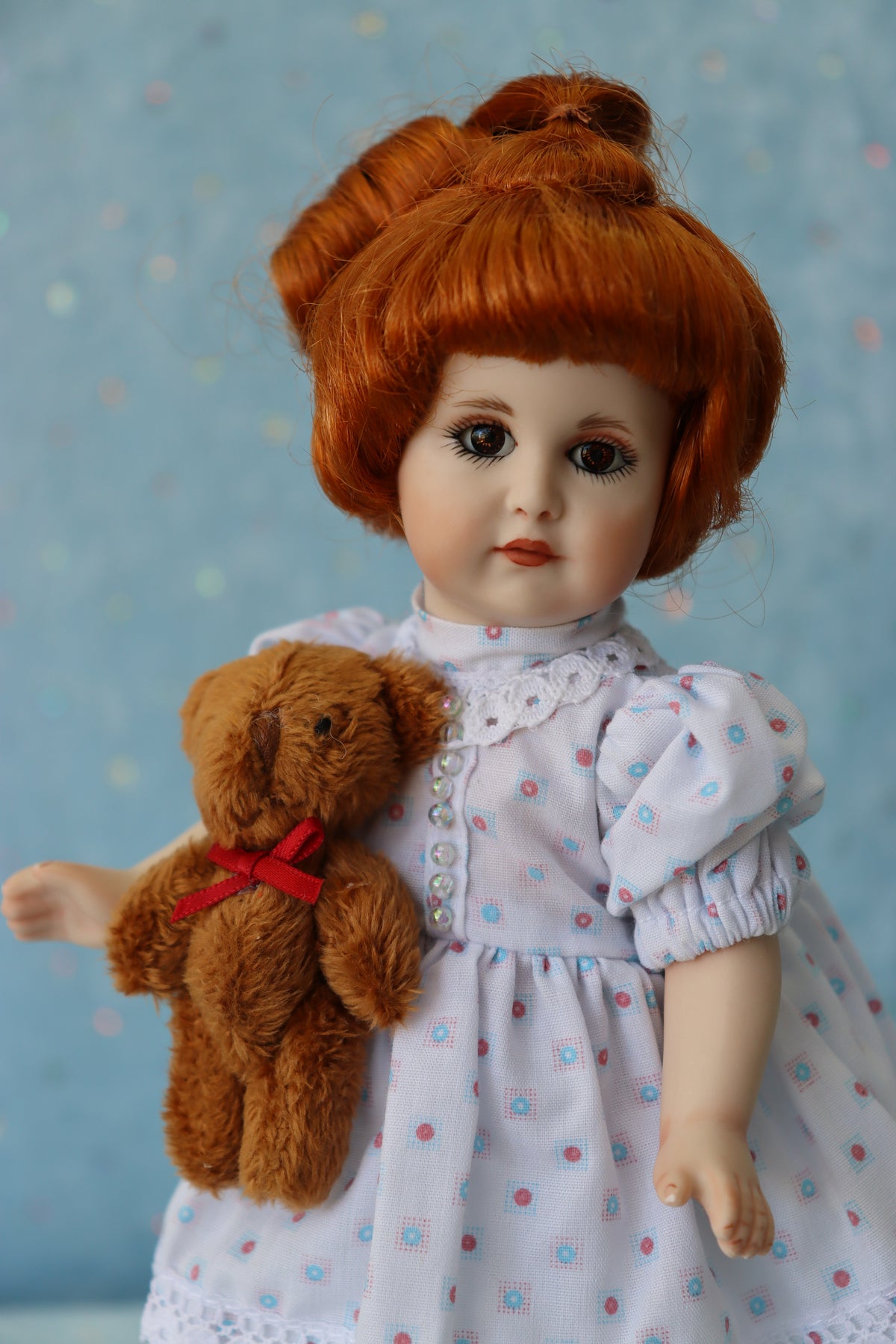 Antique Repro - 8" porcelain Doll - Mein Liebling - K*R Simon & Halbig