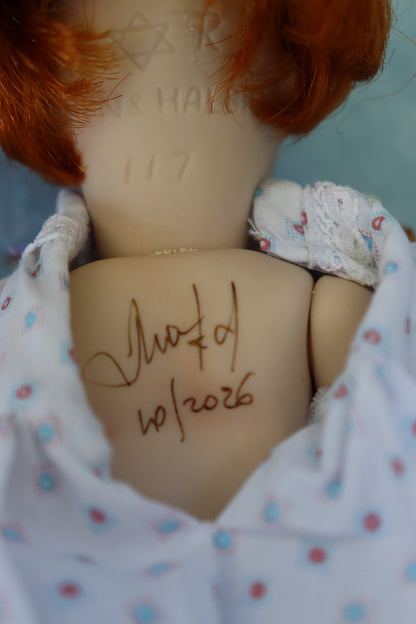 Antique Repro - 8" porcelain Doll - Mein Liebling - K*R Simon & Halbig