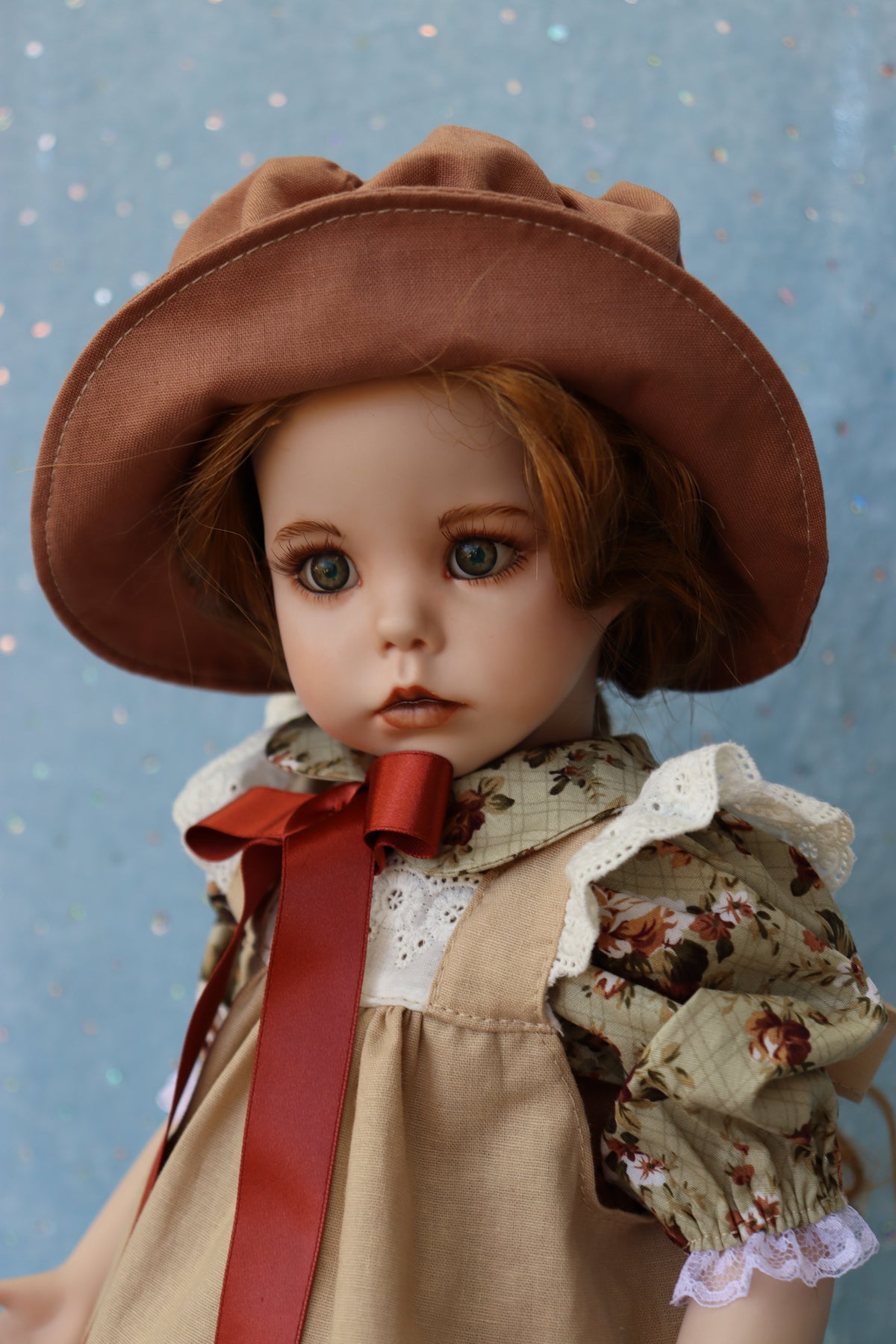 Hilary - Dianna Effner mold - 18" Porcelain Doll - OOAK - MAFD