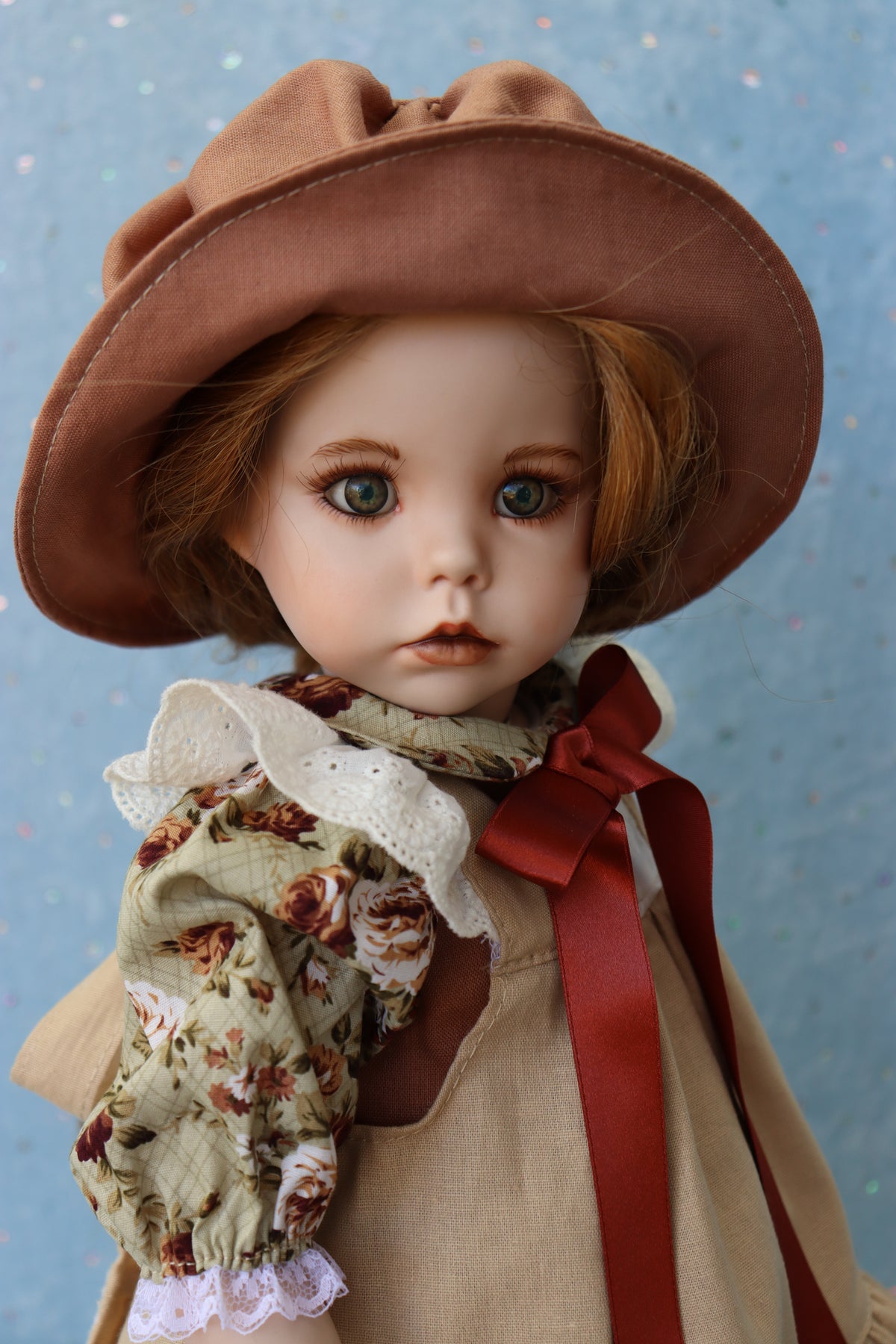 Hilary - Dianna Effner mold - 18" Porcelain Doll - OOAK - MAFD