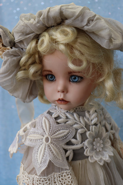 Hilary - Dianna Effner mold - OOAK - 18" Porcelain Doll - MAFD