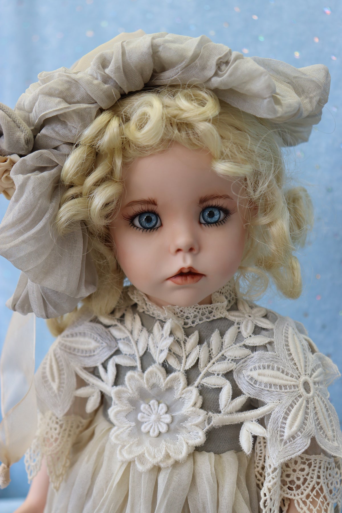 Hilary - Dianna Effner mold - OOAK - 18" Porcelain Doll - MAFD