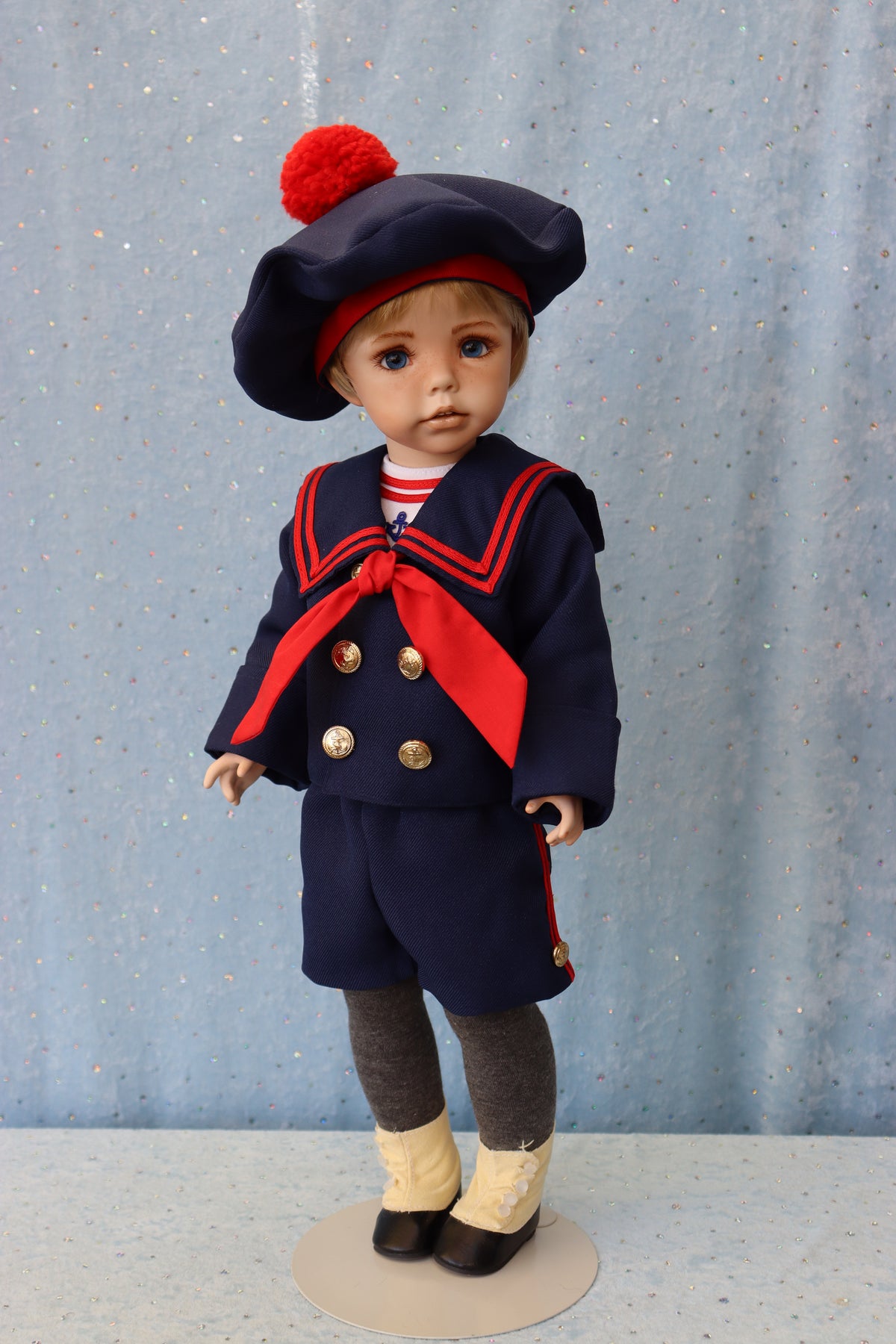 Jennifer - Dianna Effner mold - 21" Porcelain Doll - OOAK - MAFD
