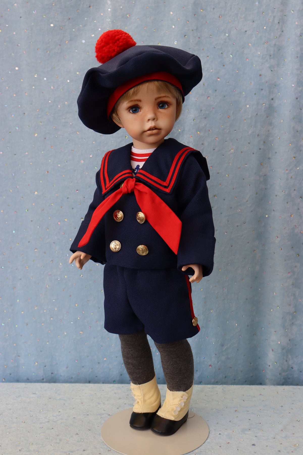 Jennifer - Dianna Effner mold - 21" Porcelain Doll - OOAK - MAFD