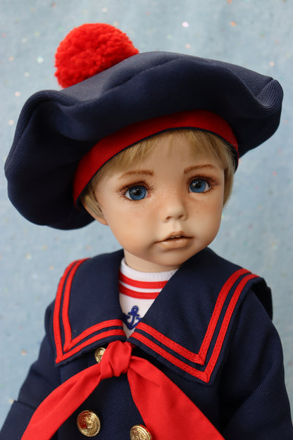 Jennifer - Dianna Effner mold - 21" Porcelain Doll - OOAK - MAFD