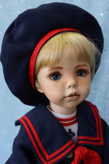 Jennifer - Dianna Effner mold - 21" Porcelain Doll - OOAK - MAFD