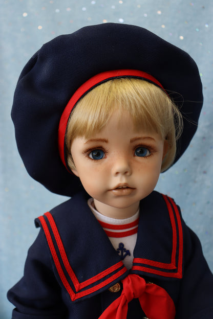 Jennifer - Dianna Effner mold - 21" Porcelain Doll - OOAK - MAFD