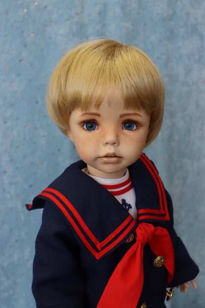 Jennifer - Dianna Effner mold - 21" Porcelain Doll - OOAK - MAFD