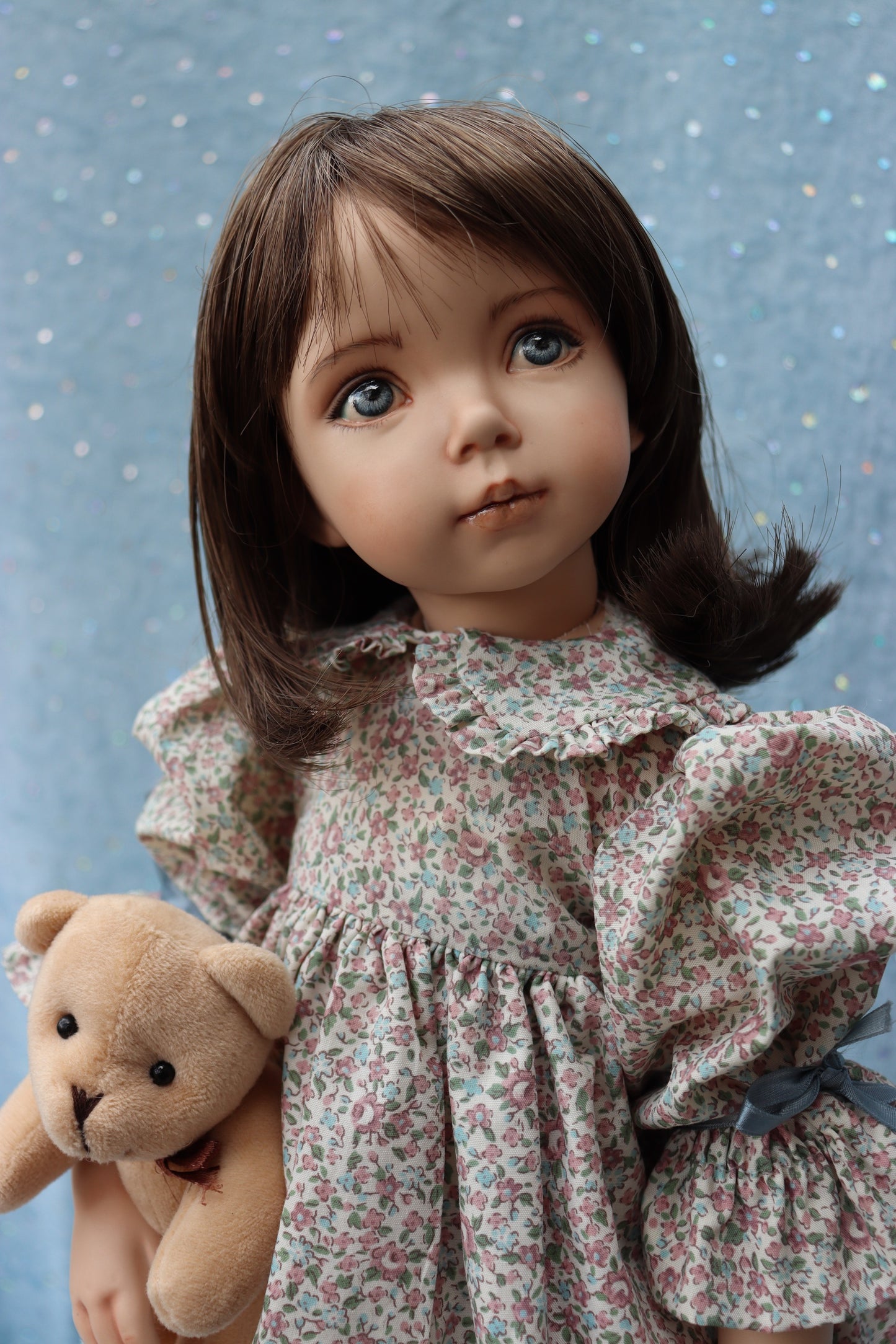 Portrait # 1 - OOAK - 19" - Porcelain Doll - from Dianna Effner mold - MAFD