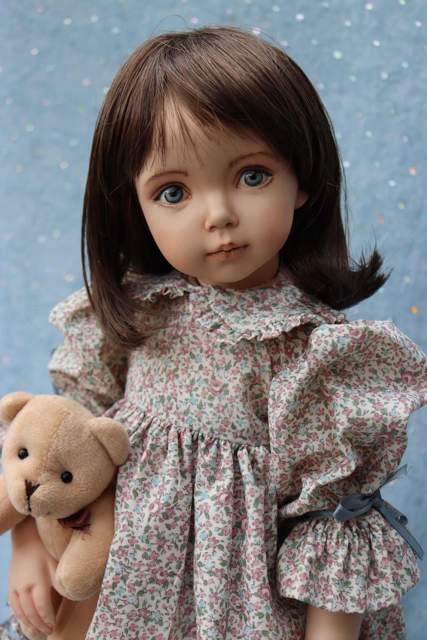Portrait # 1 - OOAK - 19" - Porcelain Doll - from Dianna Effner mold - MAFD
