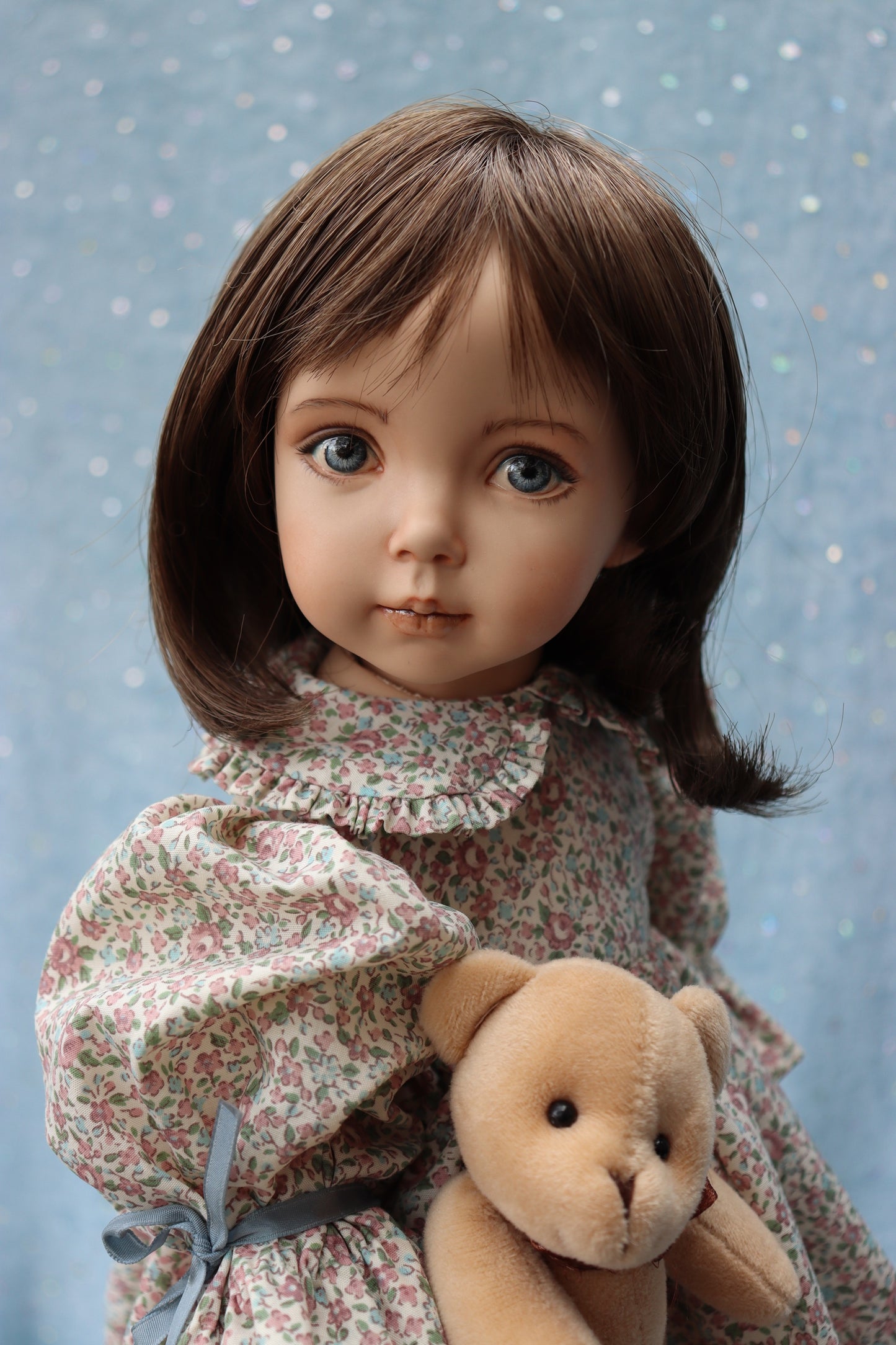 Portrait # 1 - OOAK - 19" - Porcelain Doll - from Dianna Effner mold - MAFD