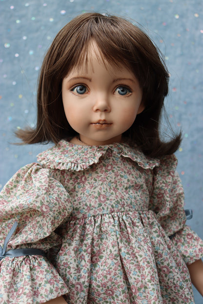 Portrait # 1 - OOAK - 19" - Porcelain Doll - from Dianna Effner mold - MAFD
