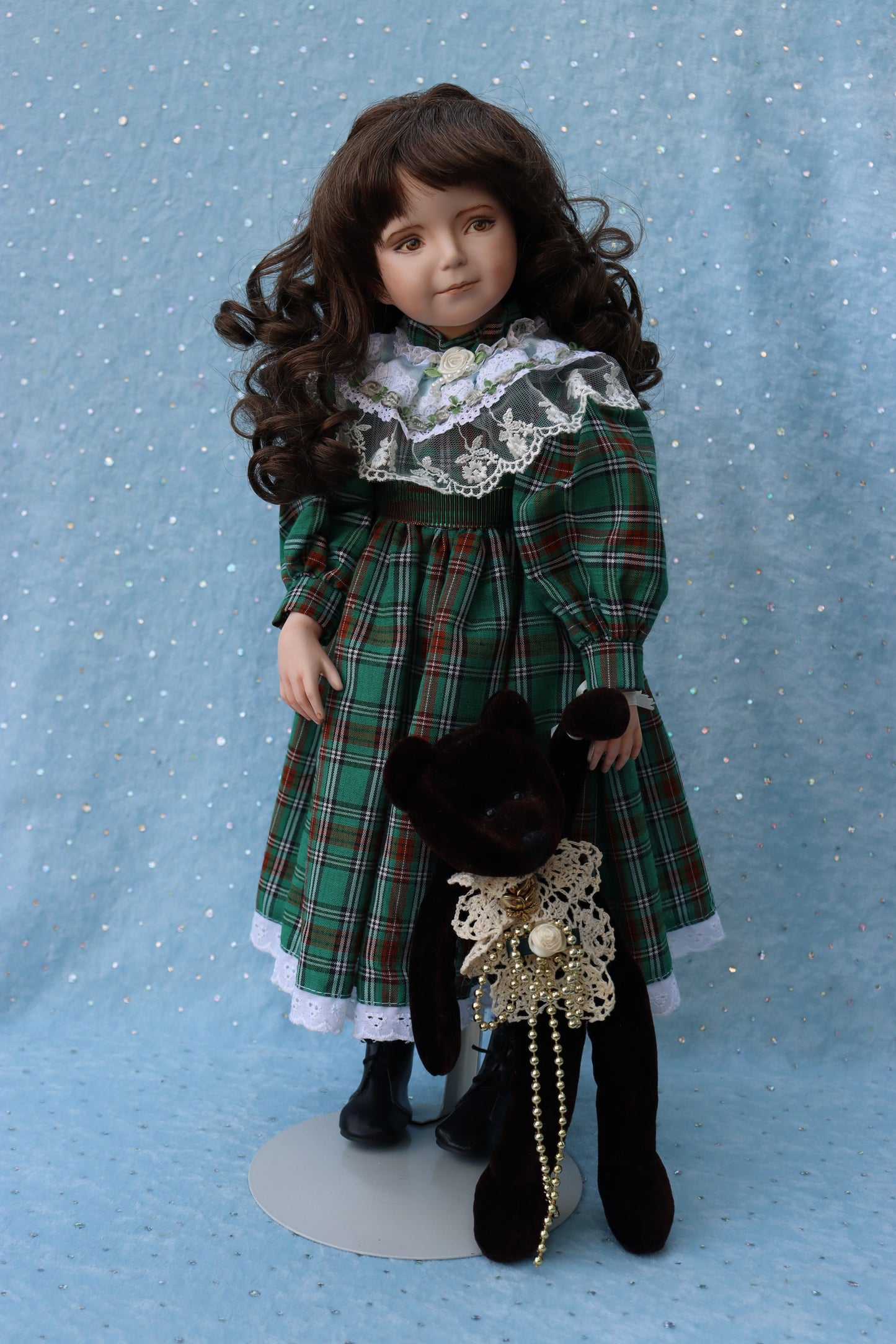 Amber - OOAK - 18" - Porcelain Doll - from Dianna Effner mold - MAFD