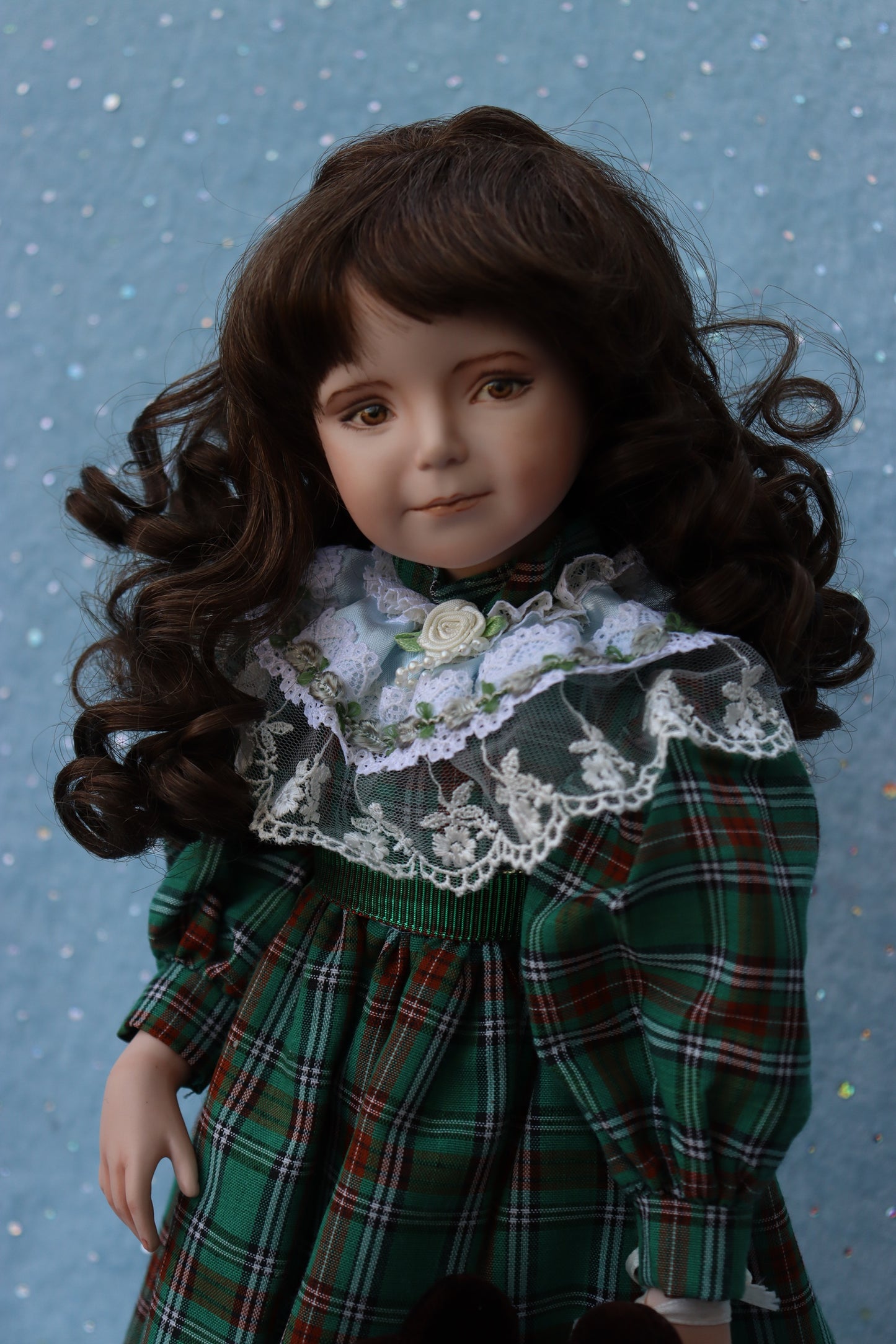Amber - OOAK - 18" - Porcelain Doll - from Dianna Effner mold - MAFD