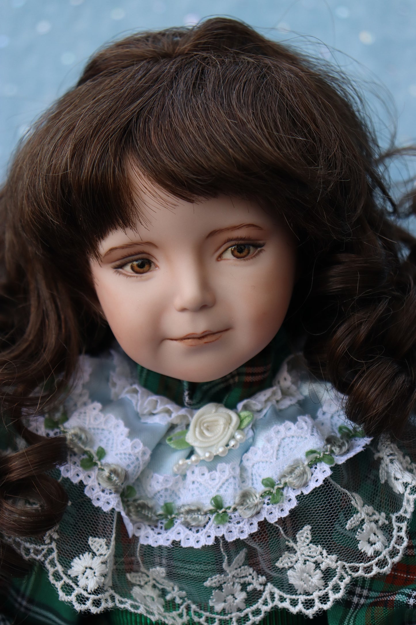 Amber - OOAK - 18" - Porcelain Doll - from Dianna Effner mold - MAFD