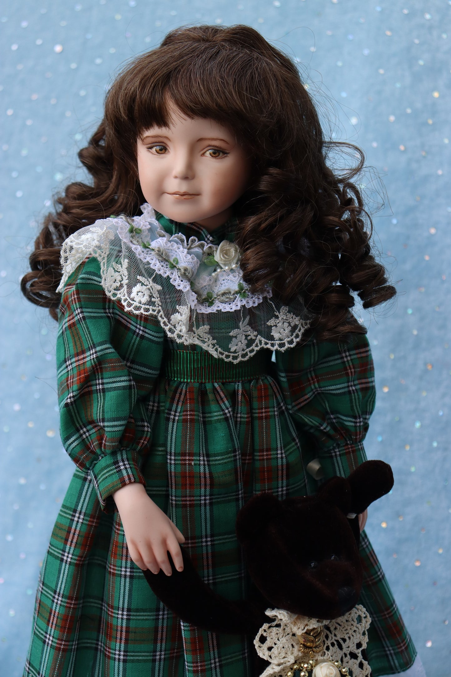 Amber - OOAK - 18" - Porcelain Doll - from Dianna Effner mold - MAFD