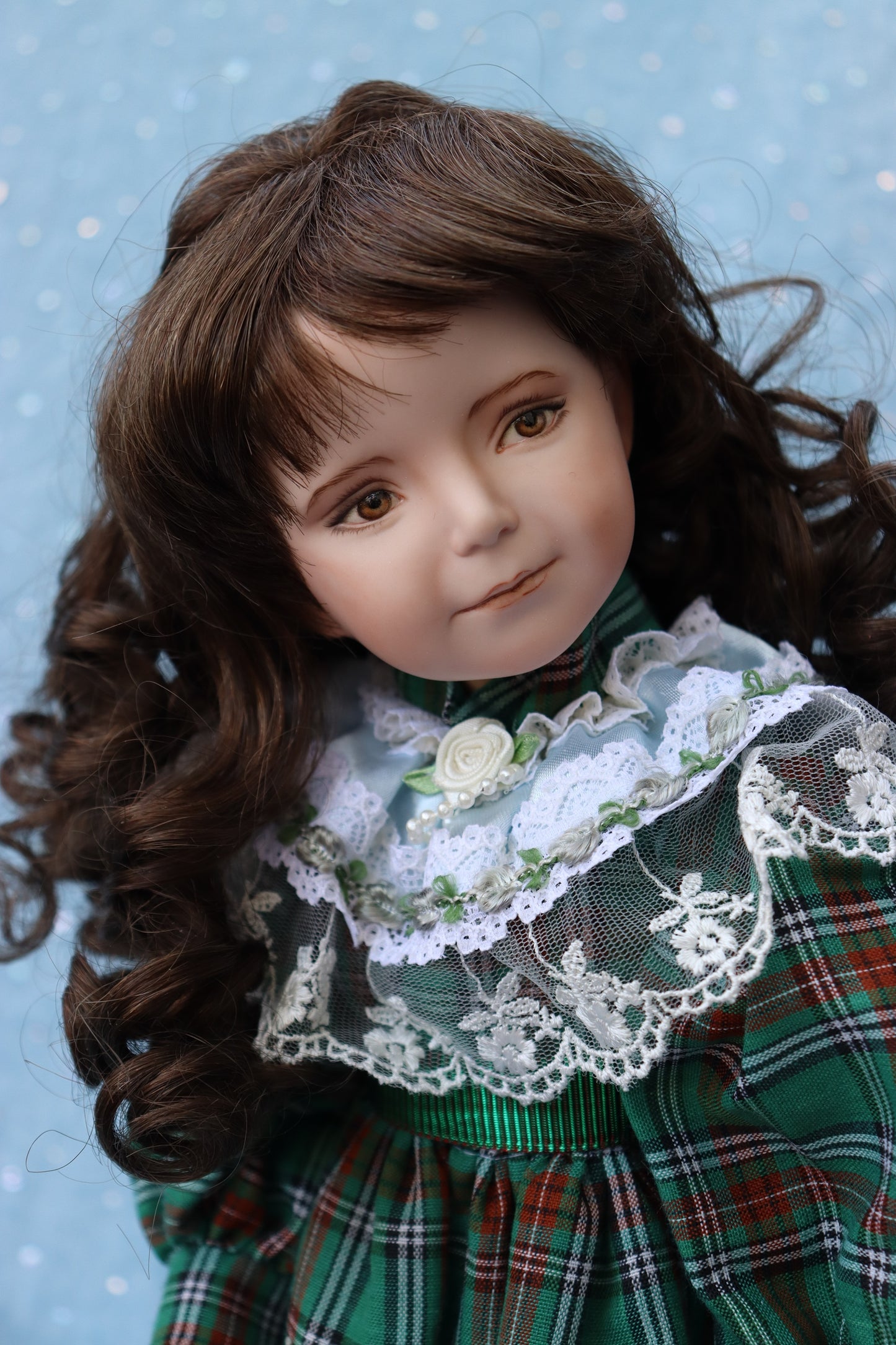 Amber - OOAK - 18" - Porcelain Doll - from Dianna Effner mold - MAFD