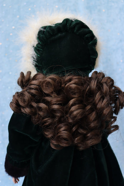 Amber - OOAK - 18" - Porcelain Doll - from Dianna Effner mold - MAFD