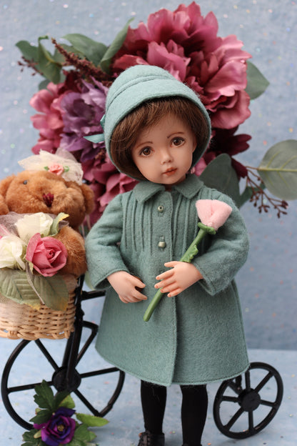 Portrait # 1 - OOAK - 11" Porcelain Doll - from Dianna Effner mold - MAFD