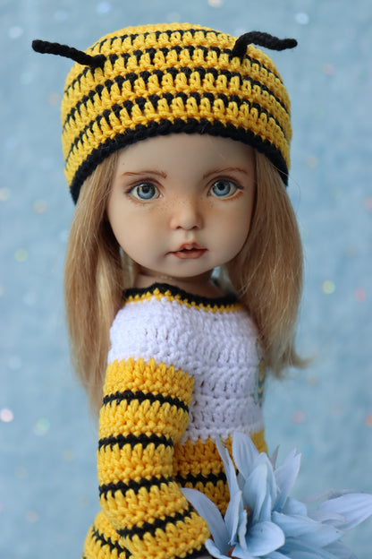 Little Lou - OOAK - 11" Porcelain Doll - from Dianna Effner mold - MAFD