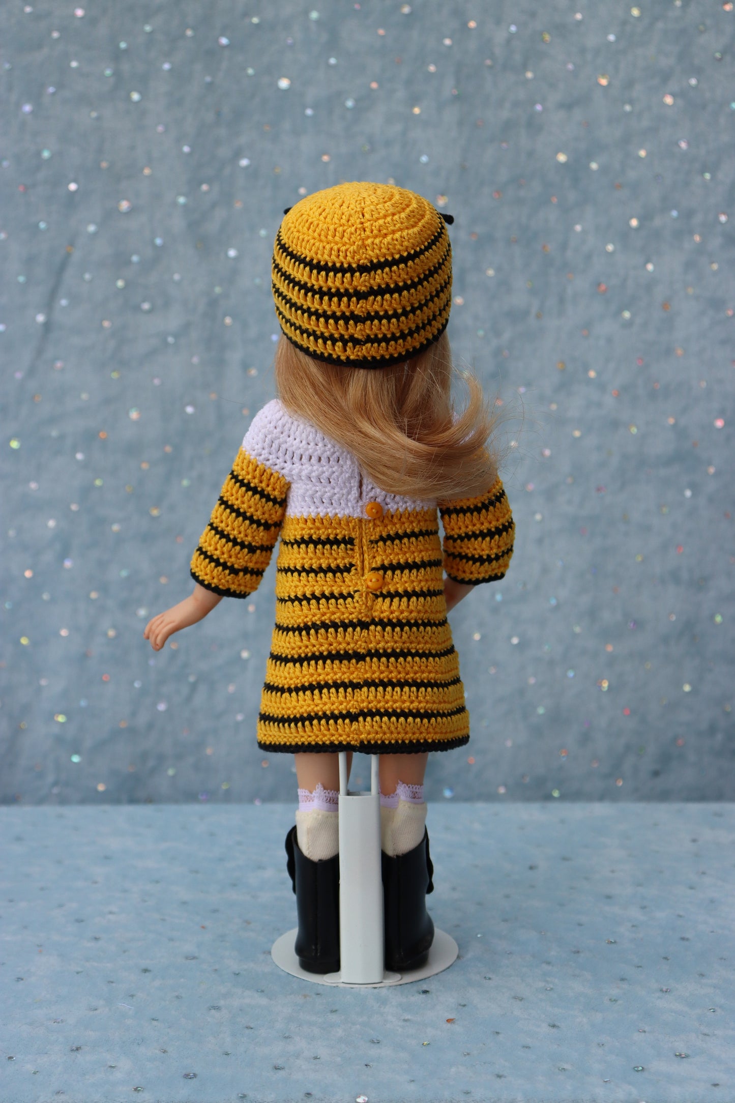 Little Lou - OOAK - 11" Porcelain Doll - from Dianna Effner mold - MAFD