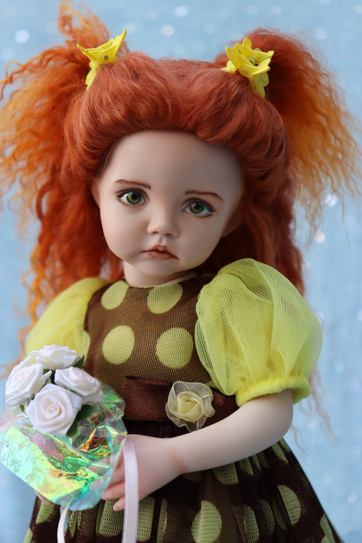 Molly - OOAK - 11" Porcelain Doll - from Dianna Effner mold Expressions - MAFD
