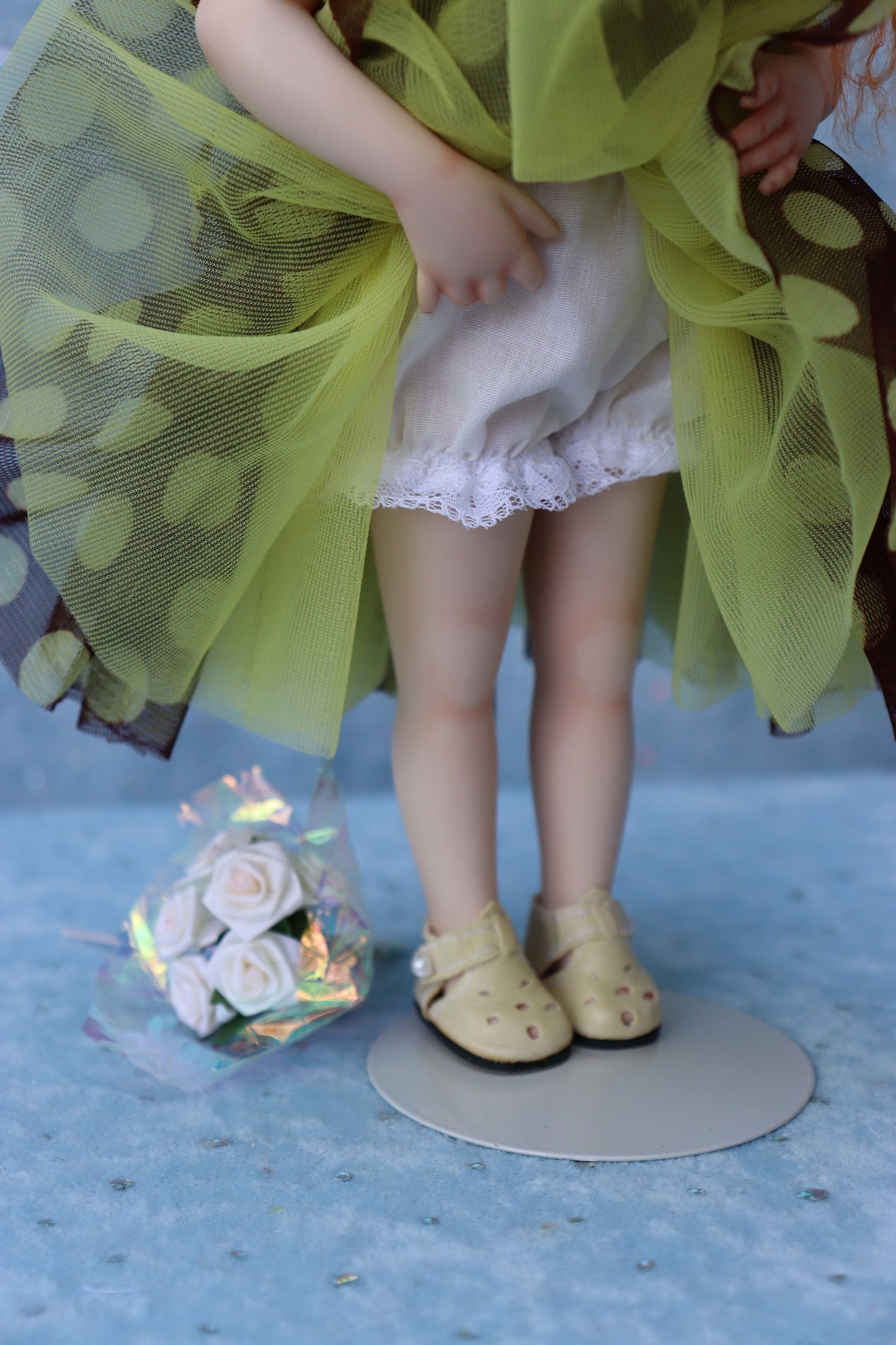 Molly - OOAK - 11" Porcelain Doll - from Dianna Effner mold Expressions - MAFD