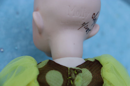 Molly - OOAK - 11" Porcelain Doll - from Dianna Effner mold Expressions - MAFD