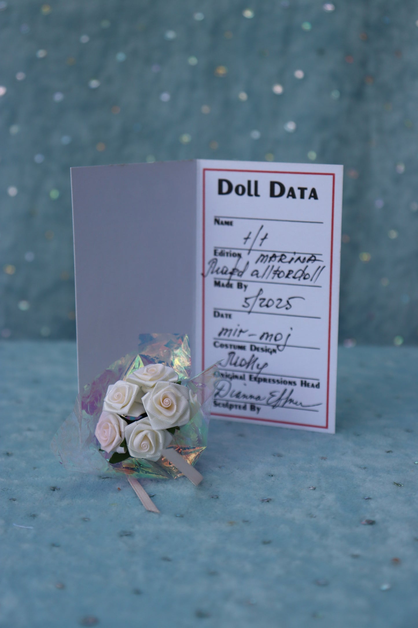 Molly - OOAK - 11" Porcelain Doll - from Dianna Effner mold Expressions - MAFD